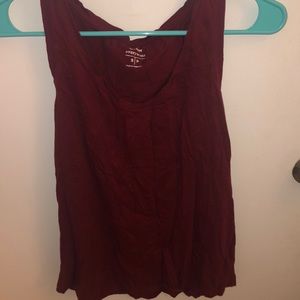 Maroon tank top